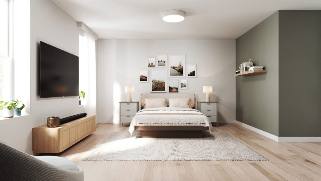 Experience timeless comfort in The Queen, featuring a plush queen-sized bed, a stylish sitting area, and a functional workspace. Ideal for leisure or business, this room is equipped with high-speed Wi-Fi, a flat-screen TV, and thoughtful amenities to ensure your stay is as relaxing as it is productive.