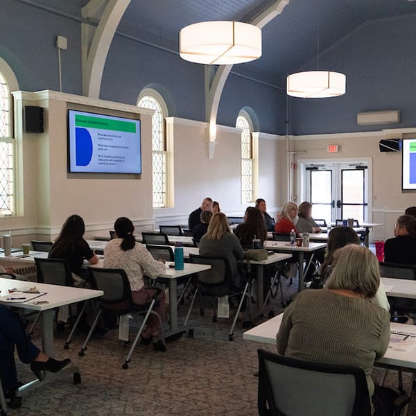 Military & Veterans Campus retreat center conference room