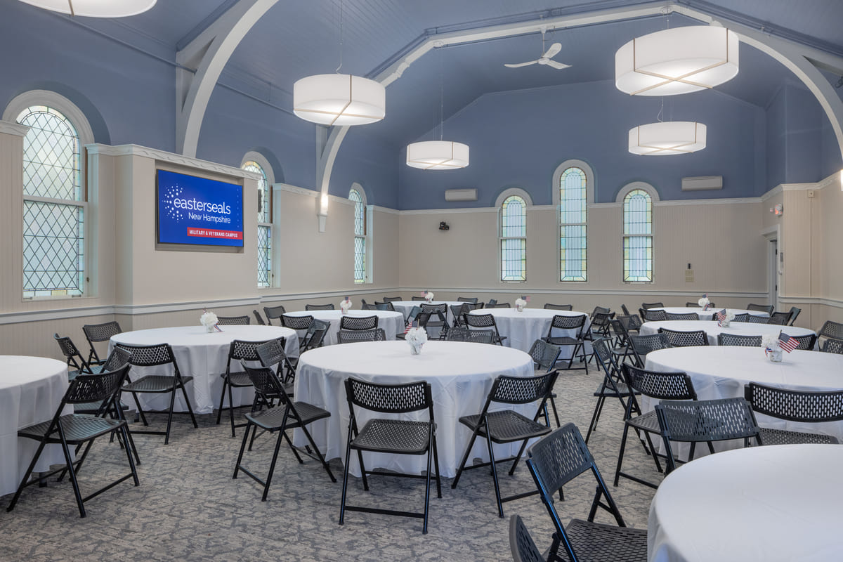 Military & Veterans Campus Bernadine Herron Retreat Center function hall